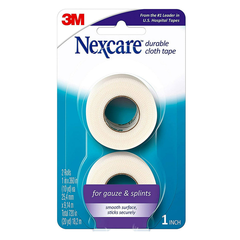 Nexcare Durable Cloth Tape, 1 Inch